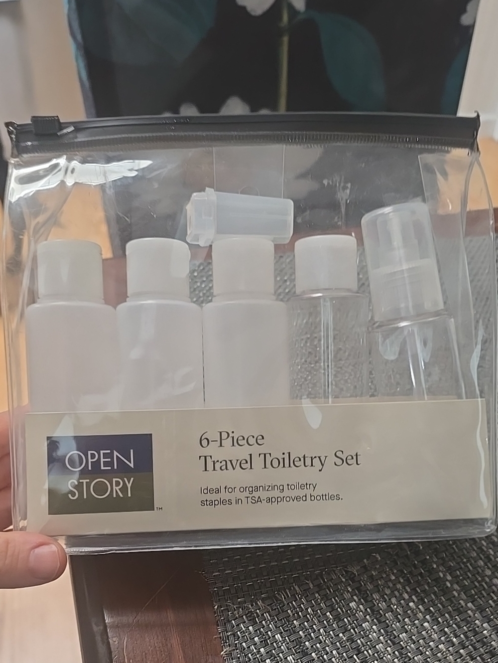 ❤️10/$13 New Open Story 6 Piece Travel Toiletry Set